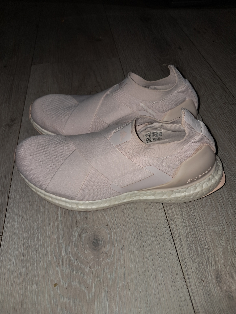 Women's Slip On Adidas Ultra Boost 2023- Light Pink